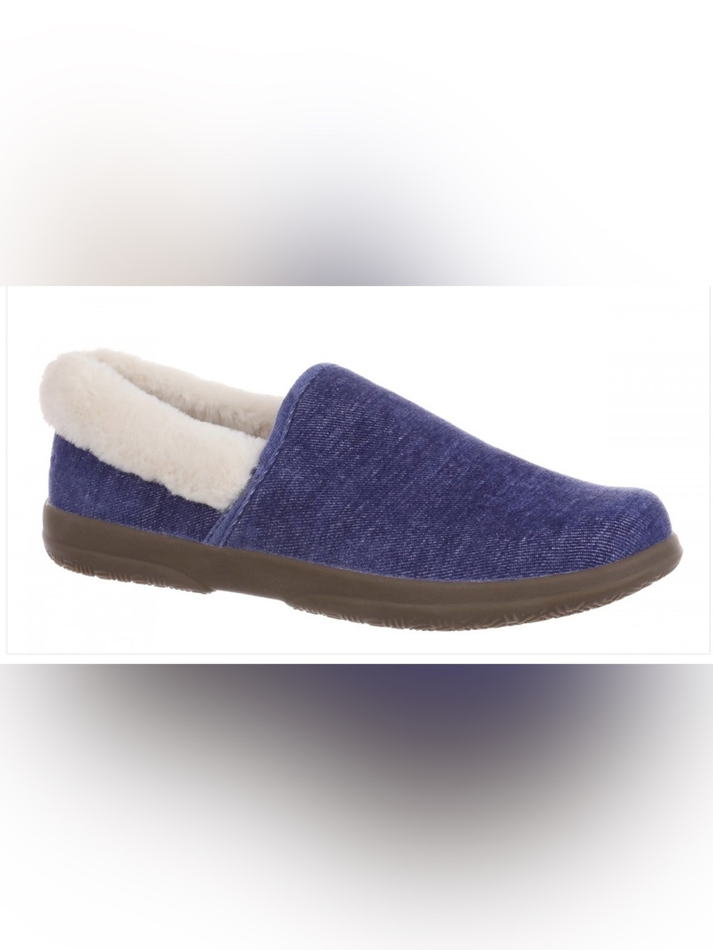 Vionic Clare Slipper - Women's Cozy Orthotic Arch Support Slippers size 8.5 blue